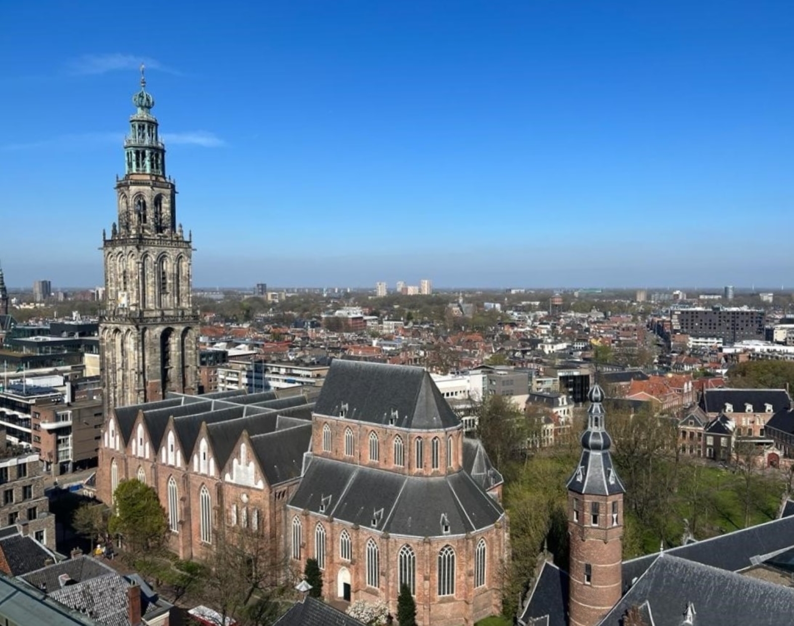 Martinikerk van boven   Jan Haak