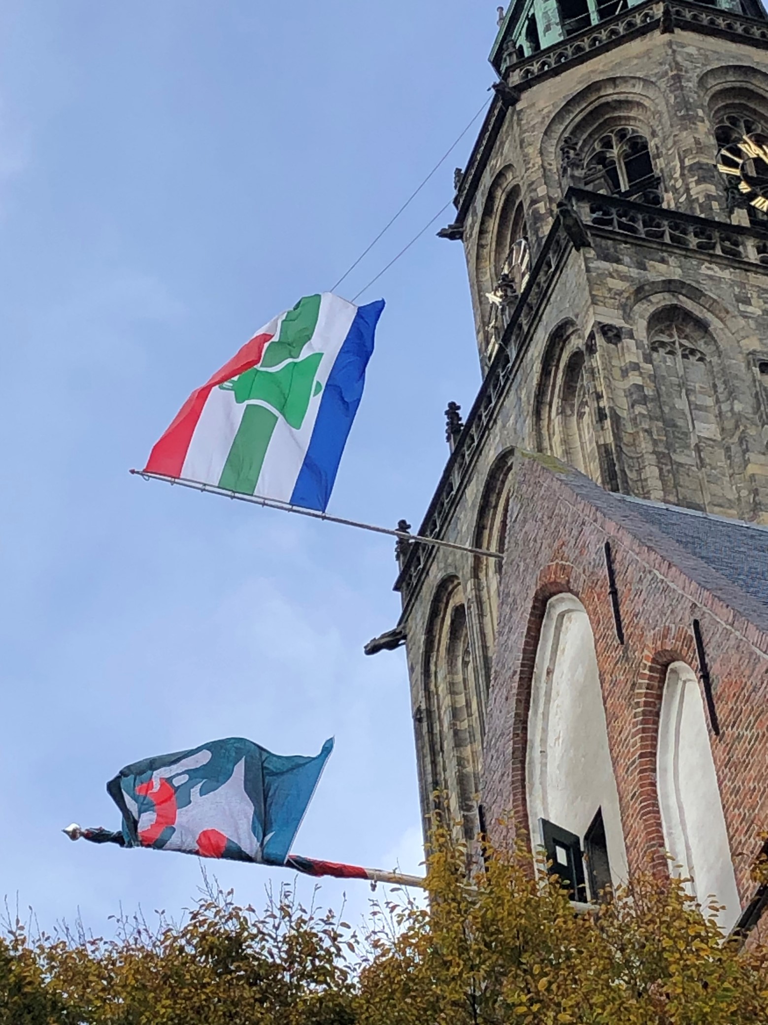 dubbel gevlag tijdens Martinusdagen